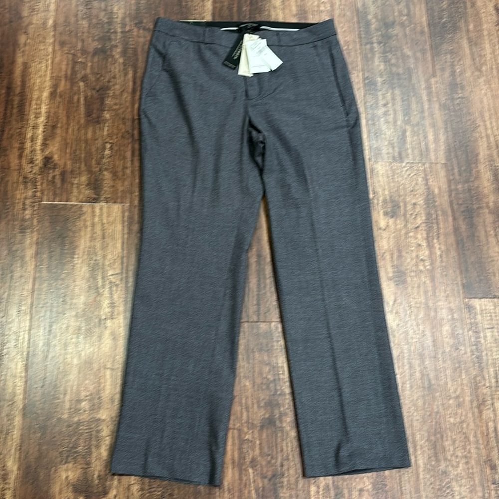 Banana Republic Logan Women’s Size 12 Gray Trousers - New with Tags